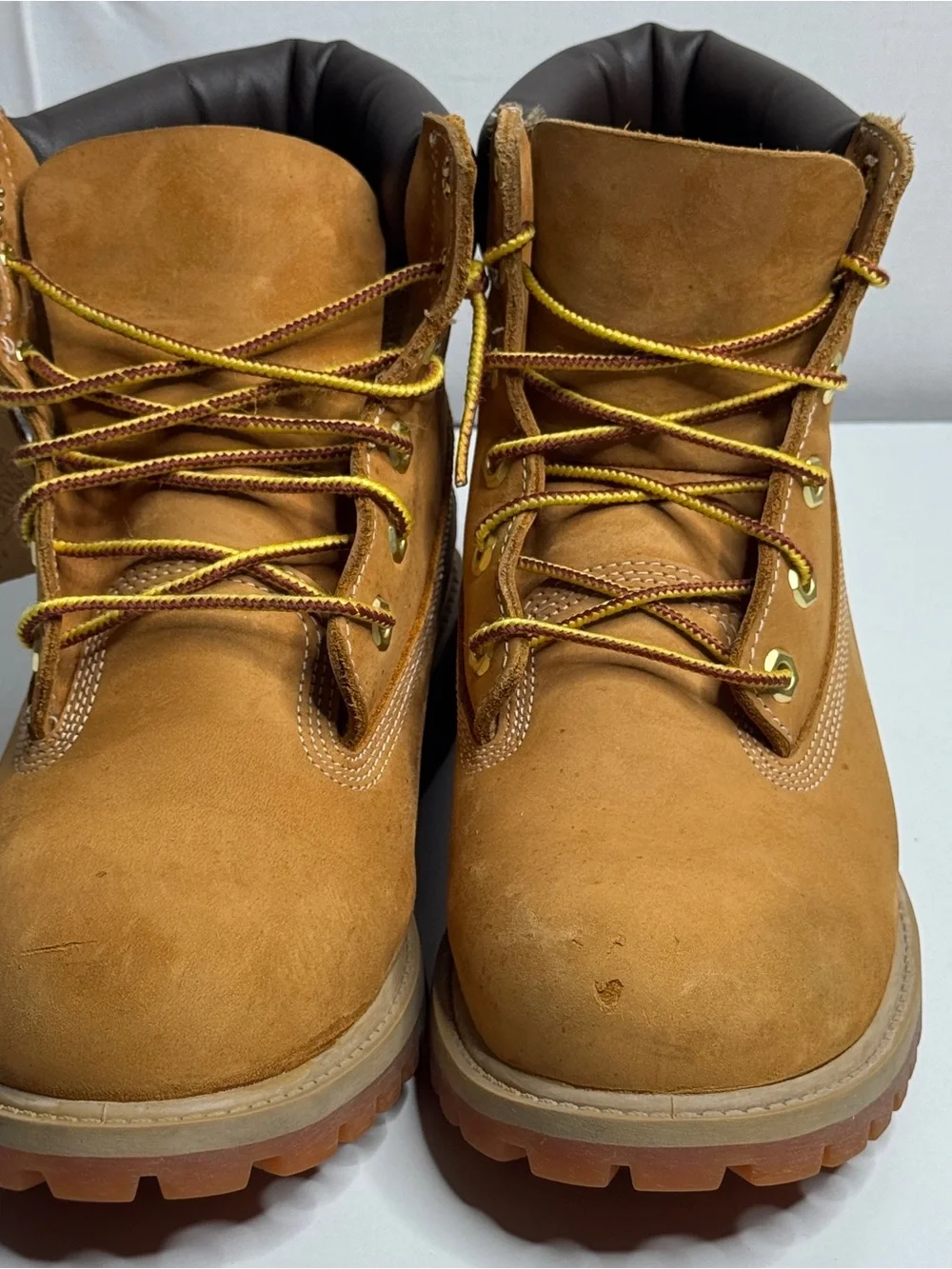 Timberland Wheat Suede Lace-Up Men's Work Boots